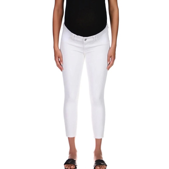 DL 1961 Florence Skinny Maternity Instasculpt Crop Jeans Size 28 - Picture 2 of 14